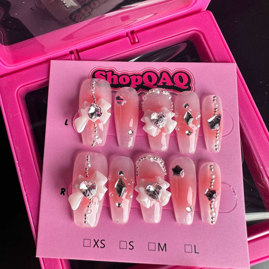 Why I'm Obsessed with 2024 Handcrafted Short Butterfly Pink Press On Nails – Cute & Sophisticated Summer Style (Honest Review)