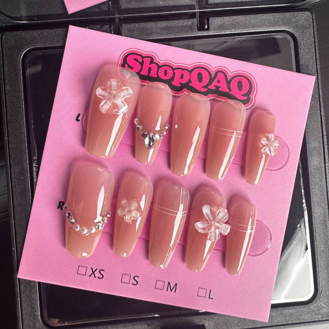 Why I'm Obsessed with 2024 New Gradient White Jade Crystal Butterfly Bow Transparent Resin Fairy Nail Art (Honest Review)