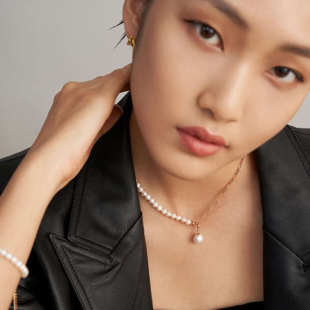 Stop Going to the Salon: Try Asymmetric Baroque Pearl Necklace Instead