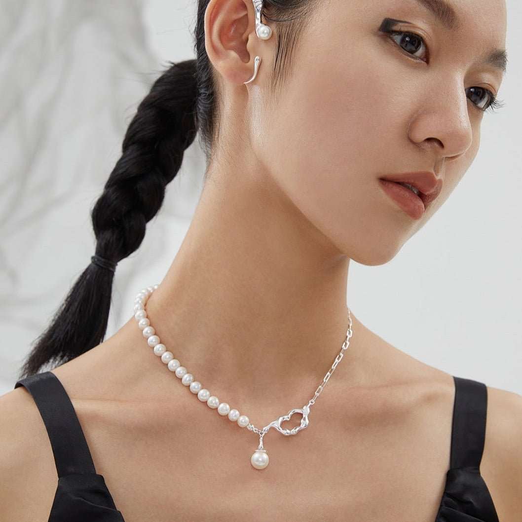 My Experience Wearing 10MM Round Pearl Sterling Silver Necklace for 7 Days