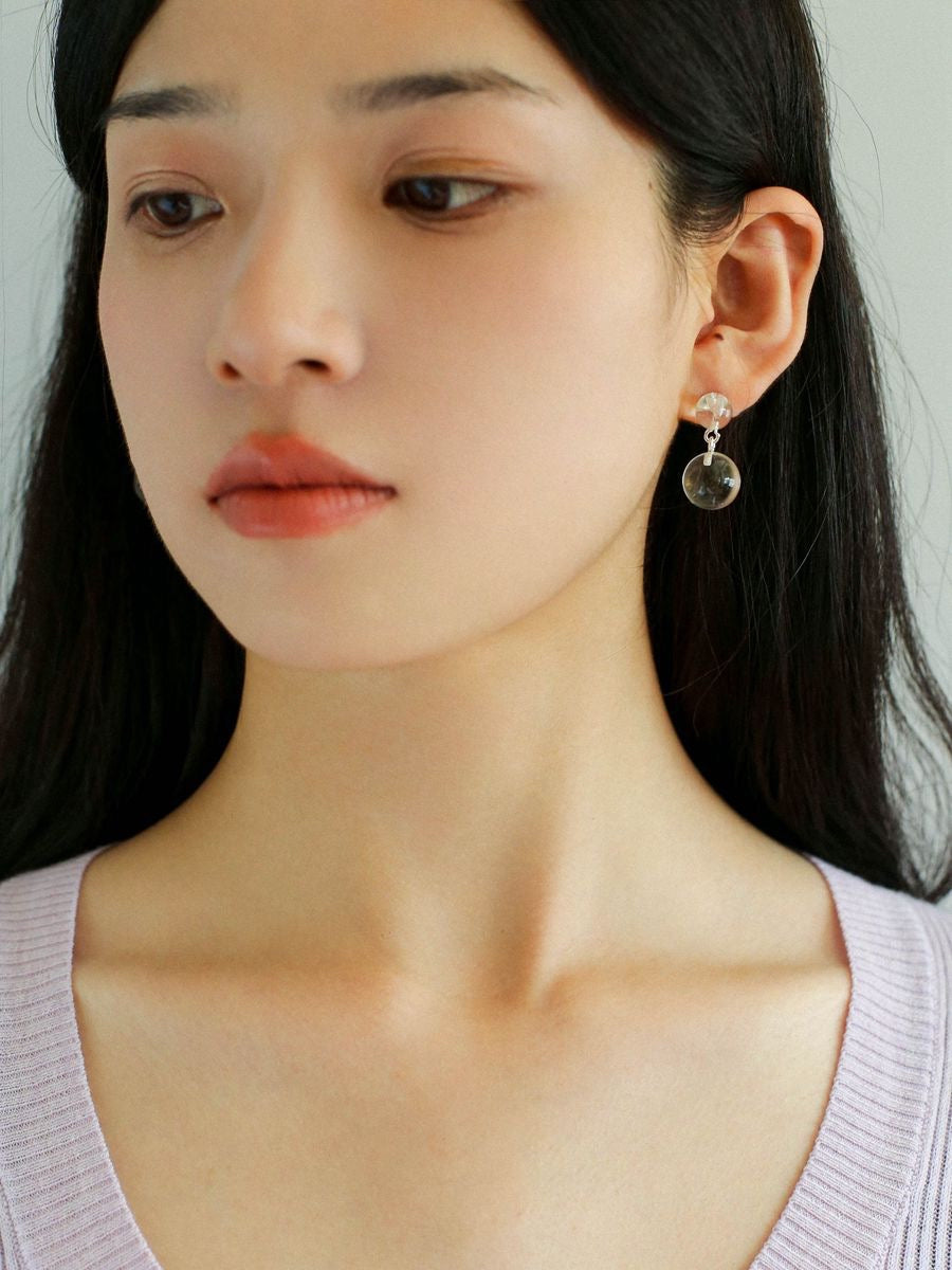 6 Captivating Colors Double Natural Stone Earrings earrings from SHOPQAQ