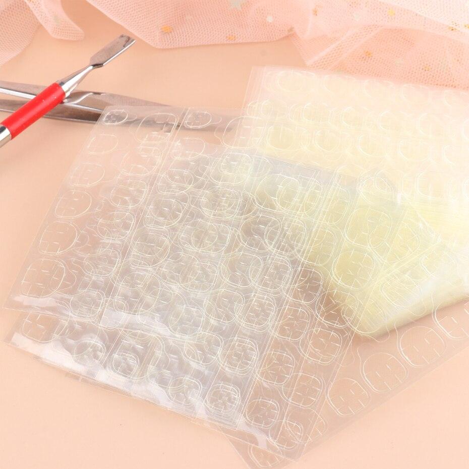 240pcs/10sheets Nail Jelly glue Double Sided | Nail Art Kits & Accessories | SHOPQAQ